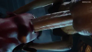 Futa Karlach And Futa Lae’zel Hardcore Sex in Alley [Amazonium]