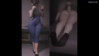 Chun Li Prone Bone Anal Fuck [Kittyyevil]