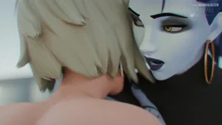 Futa Widowmaker Fucking Mercy Hard [AlenAbyss]