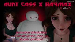Aunt Cass x Baymax - Big Hero 6 Fantasy Ends in Wet Creampie Surprise [AniAniBoy]