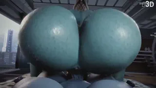 Samara Bubble Ass Jumping on Your Cock POV [D3D]