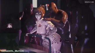 Mei Total Degradation Full Body QOS Tattoo [GeneralButch]