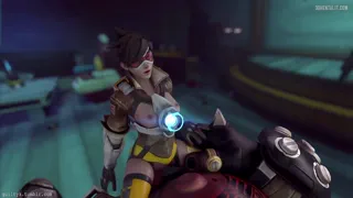 Tracer’s Anal Destroyed by Roadhog Huge Cock [Guiltyk] [GuiltyK]