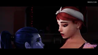 Widowmaker Caught and Fucked Hard [KaeporaNSFW]
