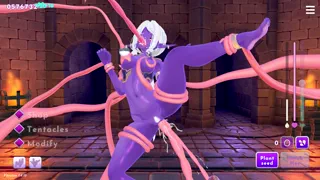 Dark Elf in a Dark Dungeon [Tangled By Tentacles] [u/P0cketacer]