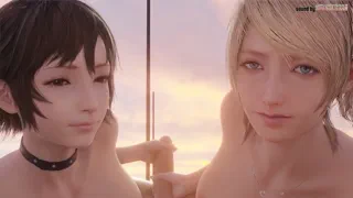 Iris x Lunafreya Double HJ [u/Legendary_Zoro]