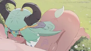 Azura Dulait Throat Goat [Vallure] [u/A_MASSIVE_PERVERT]
