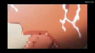 With her tongue she makes him cum so much that it fills his head of milk [u/Babypxl]