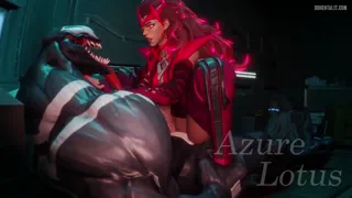 Scarlet Witch gets anal creampied by Venom [Marvel Rivals] (Azurelotus) [u/Thunder_God_97]