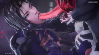 Venom tongue fucking Psylocke (Rouse3d) [u/Thunder_God_97]