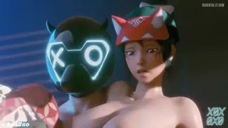 [Overwatch] Kiriko&#039;s Fleshlight Size (By @hex0xo) [u/No_Pick_7367]