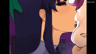 Starfire gets cucked (@mochilover)