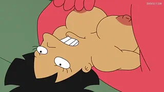 Amy and Zoidberg (Nstat) [u/SuperFly981]