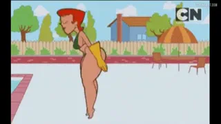 The infamous pool gif [Dexter's Mom, Dexter's Laboratory]