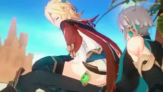 Al Haitham fucks Kaveh (Kiryuma) [u/EternalSnow05]