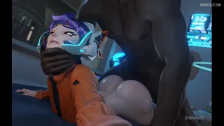 Juno Eye Roll Pronebone BBC Pounding [MsLewd]