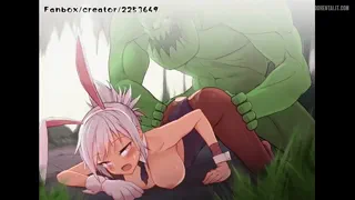 Defeated by the boss monster! (Artist: 西野 "waero") [u/Impossible_Bet_2743]