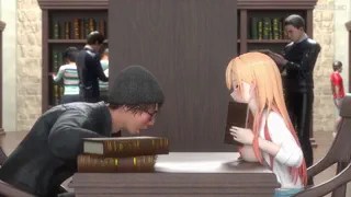 Marin having fun in a library (Cerodier) [Sono Bisque Doll Wa Koi Wo Suru] [u/BloodLustHunt]