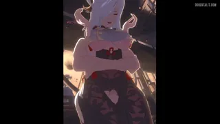 Sliding it in her back side (Nepopan) [Shenhe] [Genshin Impact] [u/KaidoPklevel]