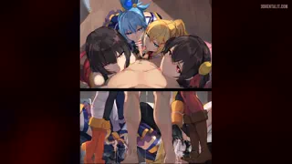 Is this paradise (Shirabeshiki) [Konosuba] [u/Nogueiraana]