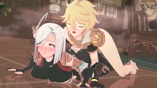 Shenhe x Aether (Anna Anon) [Genshin Impact] [u/Gonefarless]