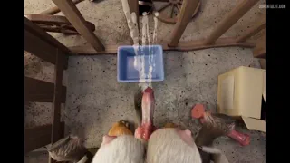 Dog and donkey futas playing together (Art And Animation By H0rs3)