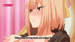 Gamer girl masturbates to her buddy on cam (Anime Hentai)