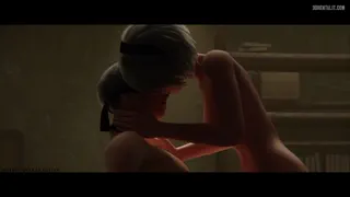 2B and 9S mid mission fun