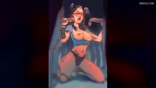 A cum addict redditor asked me if I can drew her, and that what I did 🥵🥰