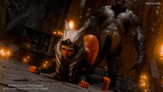 Ahsoka and Beast Ritual (Typcionart) [Star Wars]