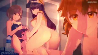 School is already hard enough and now these girls won't stop milking me >~