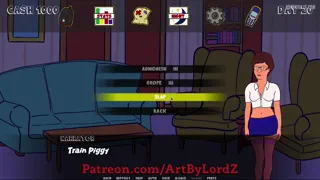 "King of the Whores" - by ArtByLordZ - upcoming harem/slave trainer game