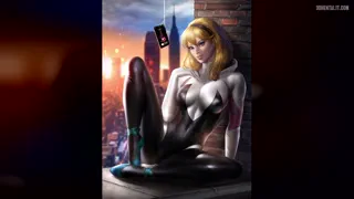 (Spider-gwen) must learn the consequences of wearing such a skin-tight suit; it's only a matter of time before a supervillain defeats her and claims her as his personal whore