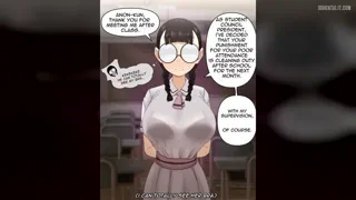 The class prez is secretly a pervert (Softshikioni) [Original]