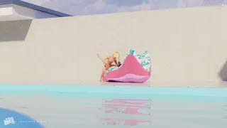 Backdoor open - Pool Side scene - (Good Luke)