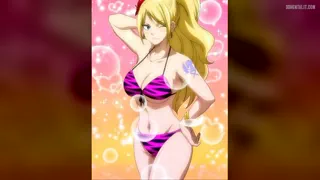 Today, to get rid of my morning wood, I goon on the episode of the sexy duel with (Jenny) in (Fairy Tail) , it was very pleasant to cum on her like that