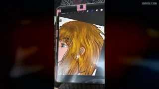 Original, still in the works, by me, should I do blonde or brown hair? More layers I haven’t included. So follow if you want to see when it’s done