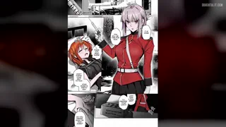 Gudako and Nightingale (Artist: Ohkohaku)