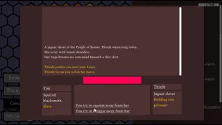 Forced to eat out your captor in Lusty Continent