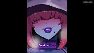 [M4a] The hero of the realm encounters a dangerous lady on his mission to save the kingdom! Huh?? All she wants is a little kiss? What's the worst that could happen...? 💋💜