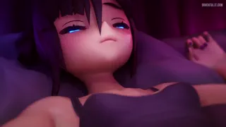 Mona loves this kind of massage (Vici_neko) [Genshin Impact]