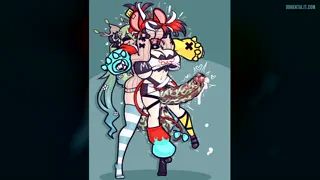 Futa goddess of nature eager to turn all mortals into her sows carrying her offspring as payment for ruining nature everywhere~