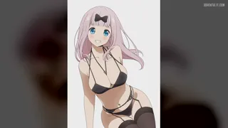 The (Kaguya-sama) Student Council girls love to walk around school in their underwear. It's the best way to motivate their fellow students