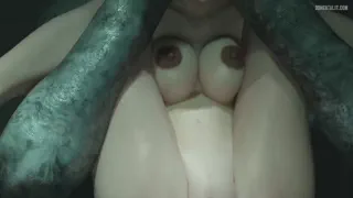 Ada Wong fucked by a Regenerador- (Artist: Zmsfm) [Resident Evil]