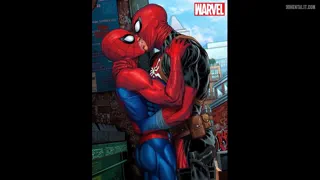 Deadpool and Spider-Man Making out By Me