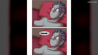 A Gorgon cracking a Gargoyle's Cool