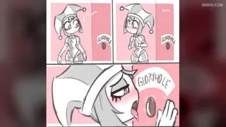 As I was walking around this strange hole in the wall and it seems someone is offering something from inside I wonder what he will give me here~