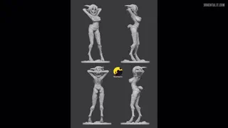 Saane fanartsculpt (Moon0figures)