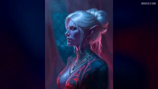 The drow mistress’ new slave