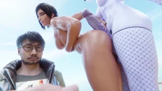 Pharah is about to get fucked by Widow while Hideo Kojima is jamming to the beat (Nyl2)
